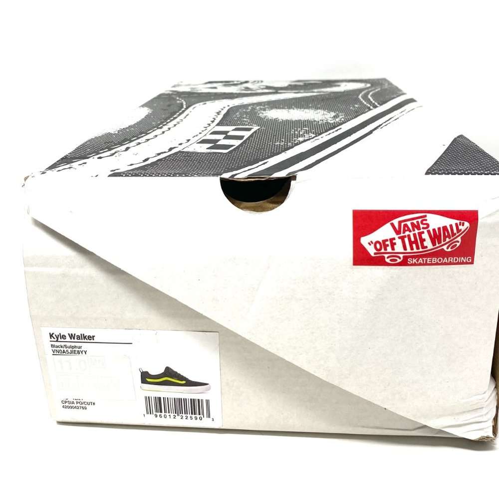 💖MEGA SALE💖VANS Kyle Walker Low Top Black Women’s Suede  Casual  VN0A5JIE8YY - Picture 10 of 11